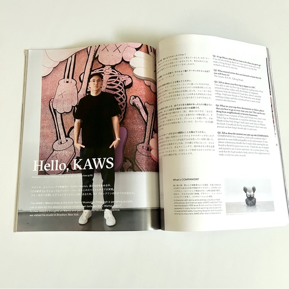 UNIQLO LifeWear Magazine Issue 11 2024 Fall / Winter KAWS + WARHOL COLLAB - Picture 4 of 4